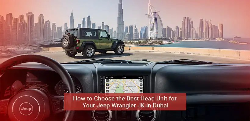 jeep wrangler jk head unit in Dubai