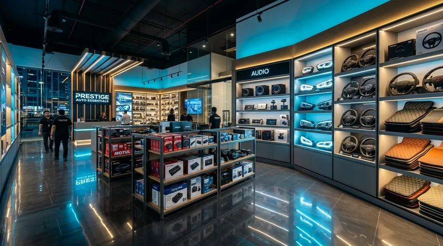 Retail display for audio and accessories